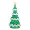 Glitzhome® 74.5"H Lighted Christmas 3D Mesh Tree Outdoor Decor